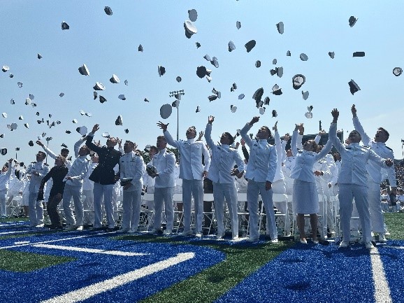 USMMA Graduates celebrate 2024 commencement ceremony 